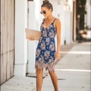 Vici Beauty + Lace dress
